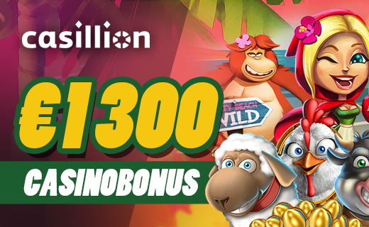Casillion gir deg bonus opp til 13 000 kroner! Casillion