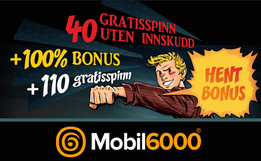 Bryt opp bankhvelvet hos Mobil6000! Mobil6000 norske casino