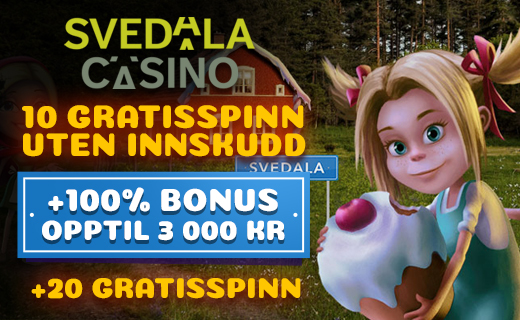 Plenty av bonuser & superspins hos svenske Svedala SvedalaCasino