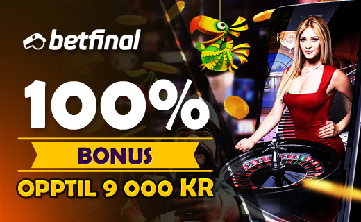 9 000 grunner til å ønske Betfinal velkommen nå! Betfinal tilbud