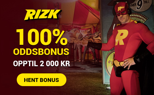 Ta en risk på odds hos Rizk! Bonusene hagler! Rizk oddsbonus norge