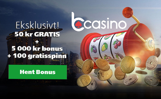 bCasino: åpne konto & spill risikofritt med 50 kr Bcasino nye casinobonus