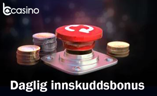 Hent 50% daglig påfyllsbonus hos kule bCasino Bcasino daglig bonus