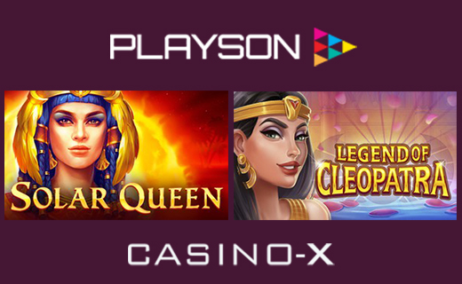 Stor Playson-kampanje hos Casino-X verdt €190 000! Casino x playson