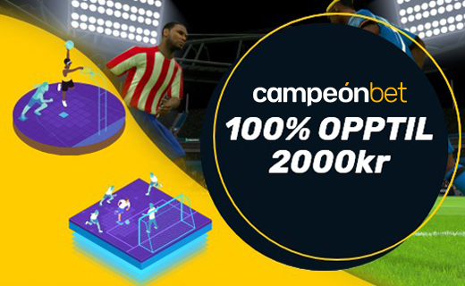 Få en virtuell bonus på opptil 2K hos CampeonBet Campeonbet virtual bonus