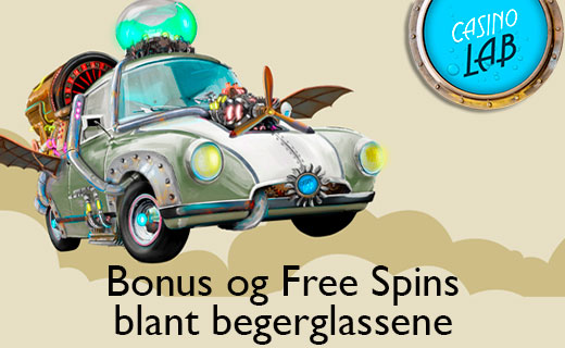 Casino Lab deler ut påfyllsbonus & spinn hver uke! Casino lab bonus or free spins